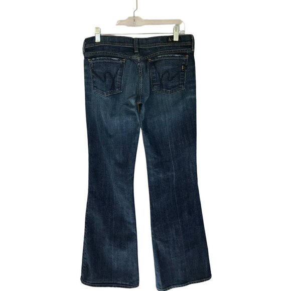 Citizens of Humanity Jeans Ingrid #002 Women's Sz 29 Medium Wash Flare Low Rise - Picture 2 of 12